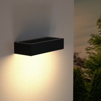 Lampe solaire décorative de haute qualité en gros, applique murale LED, éclairage de jardin solaire étanche, lumière de sécurité