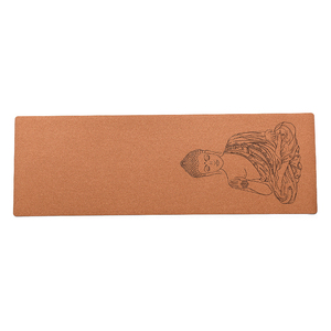 Tappetino Yoga in sughero preferito dallo straniero-antiscivolo, assorbente ed ecologico - Product Image 4