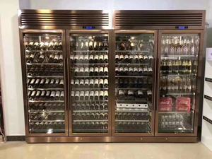 Cave à vin pour usage domestique, hôtelier et commercial, avec refroidisseurs de vin rouge, armoire personnalisée et présentoir à vin - Product Image 6