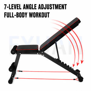Gym Folding <b>Dumbbell</b> Bench Fitness Chair Supine Board Flying Bird Bench Push Bench Sit Up and Abdominal Exercise Device - Product Image 3