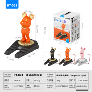 La staffa brevettata per telefono cellulare con orsetto è applicabile alla decorazione da tavolo creativa e adorabile di <span class=keywords><strong>Apple</strong></span> - Product Image 4