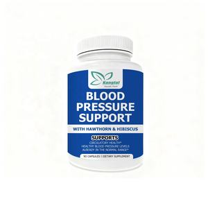 Gélules de Soutien de la Pression Artérielle en Marque Blanche avec Extrait d'Aubépine, d'Hibiscus et d'Ail, Vitamines et Complément à Base de Plantes - Product Image 1