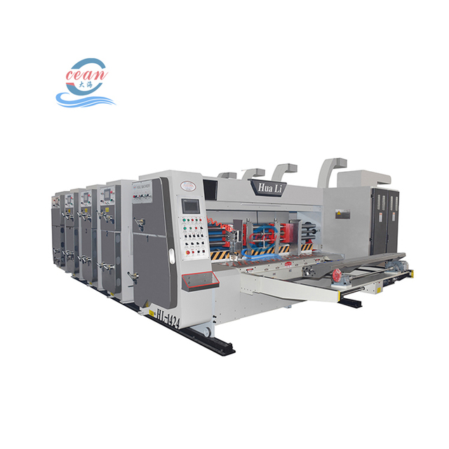 HL-C Automatic Printing Slotting Die Cutting Corrugated Box High Speed Box Machine