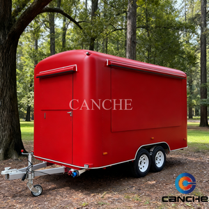 Outdoor Square Shape Mobile Bakery Food <b>Cart</b> Cold Drinks Trucks <b>For</b> <b>Sale</b> Ice Cream <b>Sweet</b> Food Truck Trailer - Product Image 5