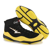 En gros OEM Personnalisé Professionnel Combat Fitness Bodybuilding Gym Bottes Chaussures De Boxe Pour Hommes