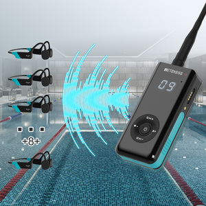 Casque d'écoute sans fil pour sport sous-marin, étanche IP68, entraînement de natation, intercom à conduction osseuse, coach-apprenti - Product Image 3