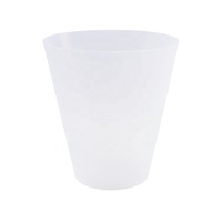 5l rond chambre d'hôtel en acier inoxydable haut ouvert poubelle poubelle poubelle poubelle sans couvercle