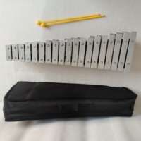 Instrumen Orff 30/32-Nada Xylophone Lipat dengan Batang Aluminium, Xylophone Terlaris