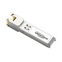 Port SFP Plug and Play entièrement compatible vers Port RJ45 Module SFP en cuivre Gigabit/Module optique vers électrique 10 Gigabit