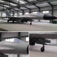 Avion gonflable de taille 1:1 personnalisé/avion/avion/avion de chasse modèle gonflable leurre su-27 cible d'avion