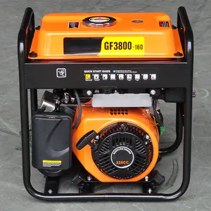 Generator Las bensin Rumah Tangga 160A 2KW/generator listrik bensin portabel mesin las arc