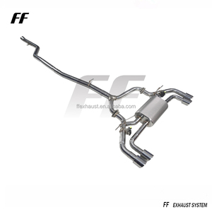 <span class=keywords><strong>Precio</strong></span> de Fábrica, Sistema de Escape Valvetronic para <span class=keywords><strong>BMW</strong></span> <span class=keywords><strong>520i</strong></span> 530i G30 2.0T B48, Silenciador de Acero Inoxidable, Tubo de Escape - Product Image 2