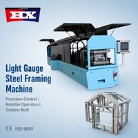 Machine de profilage de charpente en acier léger LGSF C89 C140 pour montants muraux de maisons préfabriquées
