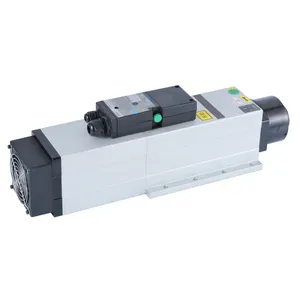 고속 HQD 6kw atc 공기에 의하여 냉각되는 자동적인 공구 변화 CNC 스핀들 모터 GDL60-24Z/6.0