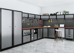 Nhà máy thép nhà để xe lưu trữ hệ thống tủ công cụ cơ khí hộp thiết lập máy trạm bàn làm việc công cụ tủ cho nhà để xe đồ nội thất - Product Image 4