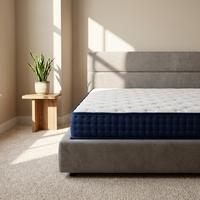 Matelas villa hybride massage latex mousse mémoire gel ressort Bonnell en boîte, tailles twin king queen 8‑14 pouces