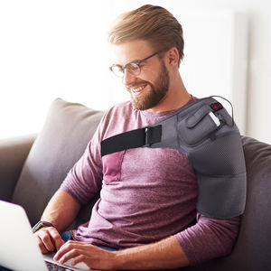 Almohadilla portátil de terapia de frío y calor para hombros, masajeador para aliviar el dolor de hombros - Product Image 1