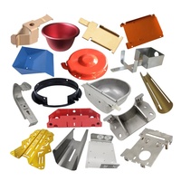 Pièces en tôle d'aluminium et d'acier inoxydable personnalisées, de diverses formes non standard, fabriquées par emboutissage, pressage et formage profond, de qualité professionnelle