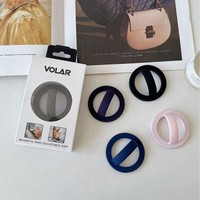 Support magnétique adhésif pour téléphone en silicone liquide avec anneau de maintien et aimant puissant pour une prise en main optimale du téléphone portable