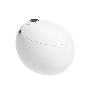 Toilette intelligente en céramique japonaise avec fonction bidet, siège chauffant, télécommande, <span class=keywords><strong>machine</strong></span> de chasse d'eau intelligente, toilette murale portable - Product Image 2