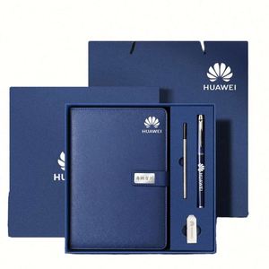 2025 Custom Logo Pu Leather Vintage Journal Notebook Diary Luxury Planner Pen <b>Gift</b> Set for Business Promotional <b>Gift</b> <b>Box</b> - Product Image 1