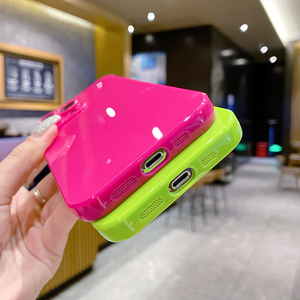 Funda para cámara de 1,5 MM con raya de CD para iphone 13, funda de tpu de gelatina de color sólido para teléfono móvil, para iphone 13 pro max - Product Image 5