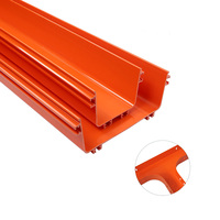 Dongyide PVC ABS plastique 100mm hauteur de rail de bord gestion du panier chemin de câbles en fibre optique