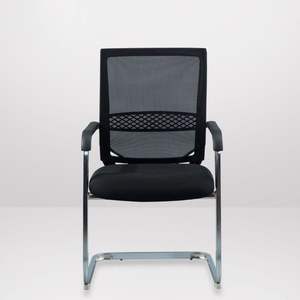 Office Chair Mesh <b>Backrest</b> 52 Cm Fixed Armrest Comfortable For Home Office Meeting Living Room Bedroom Commercial Space - Product Image 3