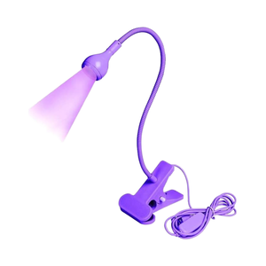 Lampe UV LED USB 3W pour le durcissement du gel, portable, avec pince flexible, lampe de bureau pour les fournitures de manucure, réparation de téléphones portables, usage professionnel - Product Image 1