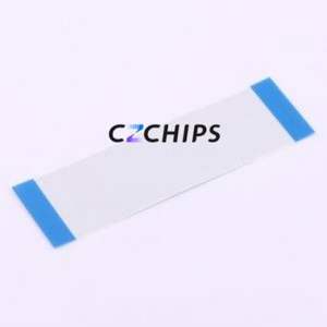 HX FFC-1.0-28P-100mm FFC Cable (Flexible Flat Cable) P=1mm Connector 28P 1mm 0.3mm Non-Inverting - Product Image 2