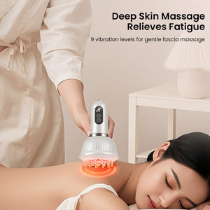 Elektrische lymfatische lichaamsmassager voor handen, benen, buik, draagbare warmtetherapie massageproduct - Product Image 3