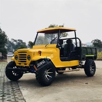 Nouveau modèle de camionnette chinoise en stock, 4x4, 250cc/350cc/500cc, Jeep électrique à quatre roues pour adultes, mini-jeep à vendre
