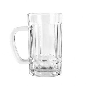 Chope à bière allemande en verre durable, <span class=keywords><strong>vente</strong></span> chaude à l'ancienne, avec poignée, chope à bière pression - Product Image 1