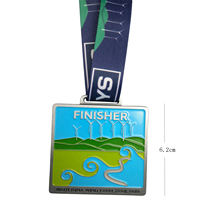 Médailles personnalisées Trophées et récompenses personnalisés Gagnant Prix Souvenir Sport Médaille en alliage de zinc