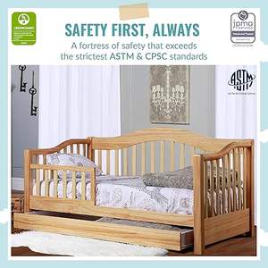 Antique Style Custom Solid Pine <strong>Bed</strong> Convertible Wooden Baby <strong>Cot</strong> Crib with Adjustable Height King Size for Bedroom Hotel - Product Image 2