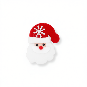 Adorno Navideño con Cabeza de Santa Claus Ilan, 7x10mm, Decoración Navideña - Product Image 1