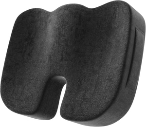 Cuscino in Memory Foam Rinfrescante <span class=keywords><strong>per</strong></span> Sedia da Ufficio, Sollievo dal Dolore al Coccige, Sciatica e Lombare, Cuscino Rialzato <span class=keywords><strong>per</strong></span> <span class=keywords><strong>Auto</strong></span> e Casa - Product Image 1