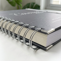 Carnet de Manifestation et Planificateur Budgétaire Personnalisé à Couverture Rigide avec Impression en Spirale