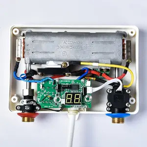 220v 5500w electrico caliente portatil calentador de ducha de agua instantanea