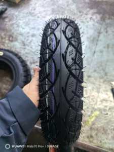 Neumáticos de Motocicleta 3.50-10 al por Mayor, Neumáticos de Goma Sin Cámara Nuevos, Accesorio para Motocicleta Eléctrica 3.50-10 - Product Image 6