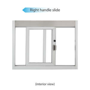 Hộp Ngăn Kéo Con Lăn Mạ Kẽm Cửa Sổ Trượt Upvc Pvc Trong Suốt - Product Image 4