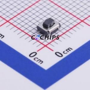 K2-1809SM-A4SW-06 Tactile Switch SMD Switch Single Pole Single Throw Rectangle Button 2.5N Vertical Mount - Product Image 1