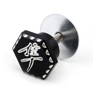 หมุดที่แขวนท่อไอเสียสำหรับรถจักรยานยนต์ที่แกะสลักทรงลูกบอลหกเหลี่ยมเหมาะสำหรับ Suzuki <span class=keywords><strong>Hayabusa</strong></span> GSX1300R 1999-2020 GSX 1300R <span class=keywords><strong>Gen1</strong></span> Gen2 - Product Image 2