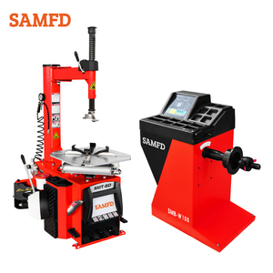 SAMFD Machine d'alignement de roues 3D portable avec démonte-pneus et équilibreuse de roues, combinaison de cric à ciseaux, ajustement universel, caméra 5MP - Product Image 5