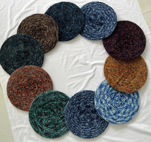 Célèbre conception personnalisée en gros rose réel échantillon doublé chenille <span class=keywords><strong>Snood</strong></span> <span class=keywords><strong>pour</strong></span> les filles - Product Image 3