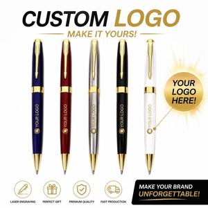 <span class=keywords><strong>Bolígrafos</strong></span> <span class=keywords><strong>de</strong></span> <span class=keywords><strong>Lujo</strong></span> Parker SHULI Metálicos en Negro y Dorado con Impresión y Logo Personalizado para Ejecutivos - Product Image 1
