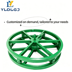 Rullo Portacavi Multiruota a 5 Ruote Singole per Guida e Posa Cavi, con Vassoio Angolare per Posa Interrata e Sotterranea, per Comunicazioni Industriali di Massima Precisione - Product Image 3