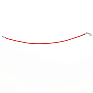 Red Waxed Thread <b>Bracelet</b> 1.5-3mm Stainless Steel Unisex Gift Jewelry <b>String</b> <b>Bracelet</b> - Product Image 4