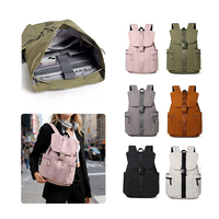 Sac à dos portable pour ordinateur portable, grande capacité, sac d'ordinateur, sac à dos de voyage, randonnée, dos ajusté sur le levier, étanche pour étudiant