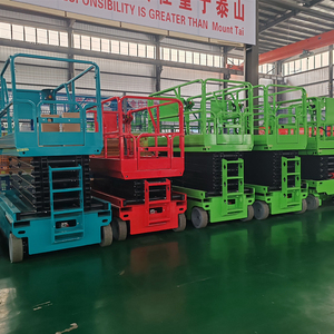 Thang máy thủy lực di động hoàn toàn bằng điện 4M-14m, nền tảng nâng cắt kéo điện, Cần cẩu cao độ hoàn toàn tự hành thang máy - Product Image 6